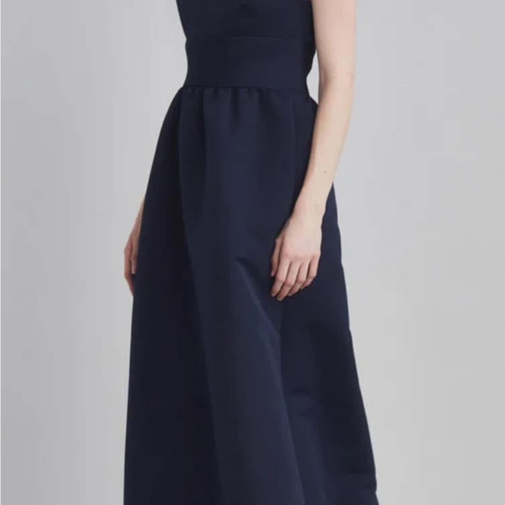 Amsale Navy Blue “Ever” Women's Bridesmaid Dress